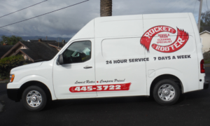 Rapid Rooter Van - Call Us! We will come!